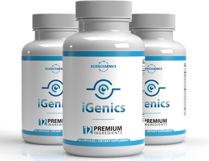 iGenics 3 Bottles package
